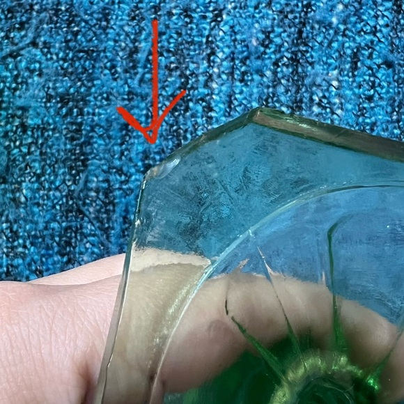 Vintage 2003 THT Green Glass Candlesticks Taper Candle Holders - Picture 7 of 8